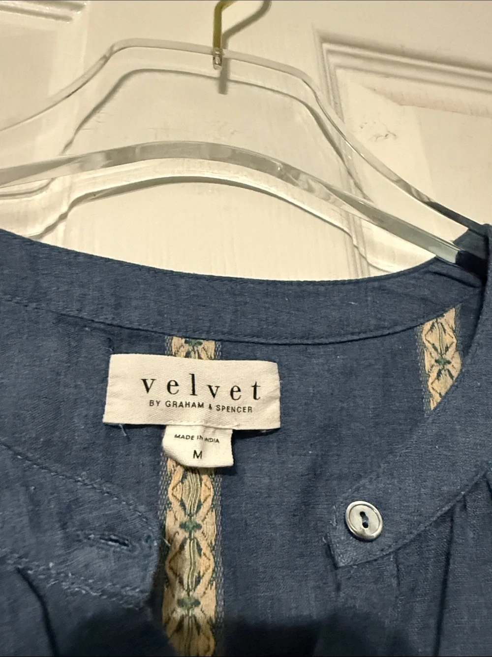 Velvet By Graham & Spencer Kaitlyn‎ Jacquard Cotton Blend Minidress Size Medium